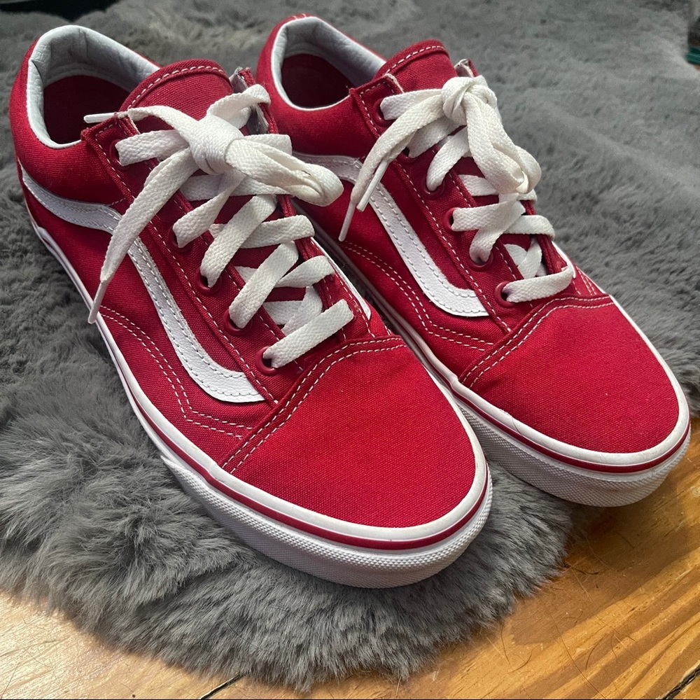 Red Vans